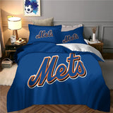 New York Mets Bedding Set Quilt Cover Without Filler