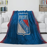 New York Rangers Blanket Flannel Throw Kids Room Decoration