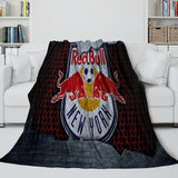 New York Red Bulls Blanket Flannel Fleece Throw Room Decoration