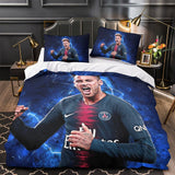 Neymar Pattern Bedding Set Quilt Cover Without Filler