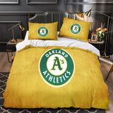Oakland Athletics Bedding Set Quilt Cover Without Filler