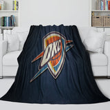 Oklahoma City Thunder Blanket Flannel Fleece Throw Room Decoration