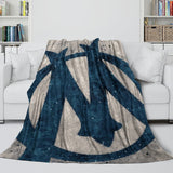 Olympique de Marseille Blanket Flannel Throw Room Decoration