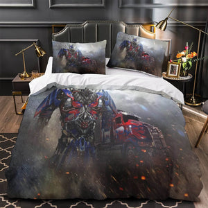 Optimus Prime Bedding Set Quilt Duvet Cover Without Filler