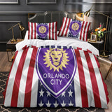 Orlando City SC Bedding Set Duvet Cover Without Filler