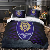 Orlando City SC Bedding Set Duvet Cover Without Filler