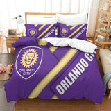 Orlando City SC Bedding Set Duvet Cover Without Filler