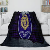Orlando City SC Blanket Flannel Fleece Throw Room Decoration