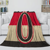 Ottawa Senators Blanket Flannel Throw Kids Room Decoration
