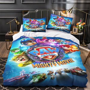 PAW Patrol The Mighty Movie Bedding Set Quilt Duvet Cover Without Filler