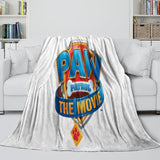 PAW Patrol The Movie Blanket Flannel Throw Kids Room Decoration
