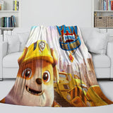 PAW Patrol The Movie Blanket Flannel Throw Room Decoration