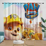 PAW Patrol The Movie Curtains Blackout Window Drapes Room Decoration