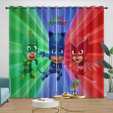 PJ Masks Curtains Kids Blackout Window Drapes Room Decoration