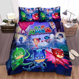 PJ Masks Duvet Cover Pattern Kids Bedding Sets Without Filler
