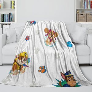Paw Patrol 2025 Blanket Flannel Throw Room Decoration