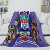 Paw Patrol Mission Paw Blanket Flannel Throw Room Decoration