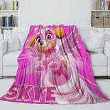 Paw Patrol Skye Blanket Flannel Throw Kids Room Decoration