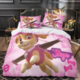 Paw Patrol Skye Duvet Cover Pattern Bedding Set Without Filler