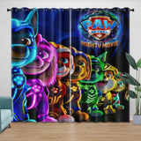 Paw Patrol The Mighty Movie Curtains Kids Blackout Window Drapes