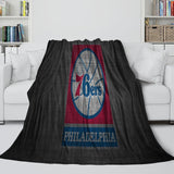 Philadelphia 76ers Blanket Flannel Fleece Throw Room Decoration