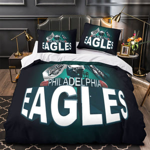 Philadelphia Eagles Bedding Set Duvet Cover Without Filler