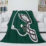 Philadelphia Eagles Blanket Flannel Fleece Throw Kids Room Decoration