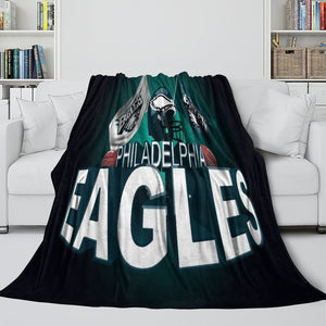 Philadelphia Eagles Blanket Flannel Fleece Throw Room Decoration