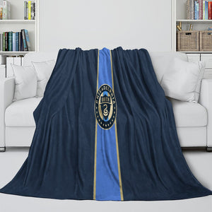 Philadelphia Union Blanket Flannel Fleece Throw Room Decoration