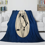 Pittsburgh Penguins Blanket Flannel Throw Kids Room Decoration