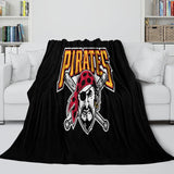 Pittsburgh Pirates Blanket Flannel Throw Room Decoration