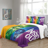 Pixar's Inside Out 2 Bedding Set Pattern Quilt Cover Without Filler