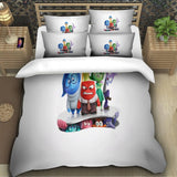Pixar's Inside Out 2 Bedding Set Pattern Quilt Cover Without Filler