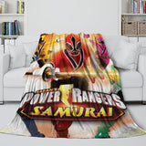 Power Rangers Blanket Flannel Fleece Kids Room Decoration