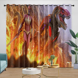 Power Rangers Curtains Blackout Window Drapes Room Decoration