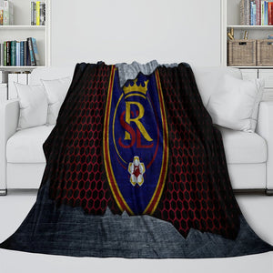 Real Salt Lake Blanket Flannel Fleece Throw Room Decoration