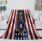 Real Salt Lake Blanket Flannel Fleece Throw Room Decoration