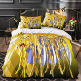 Saint Seiya Bedding Set Pattern Quilt Cover Without Filler