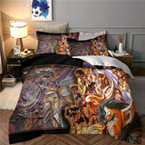 Saint Seiya Bedding Set Pattern Quilt Cover Without Filler