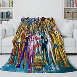 Saint Seiya Blanket Flannel Fleece Throw Room Decoration