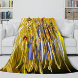 Saint Seiya Blanket Flannel Fleece Throw Room Decoration