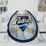 San Diego Padres Blanket Flannel Throw Room Decoration