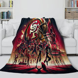 San Francisco 49ers Blanket Flannel Fleece Throw Room Decoration