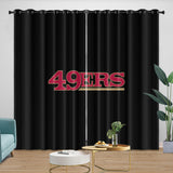 San Francisco 49ers Curtains Blackout Window Drapes Kids Room Decoration