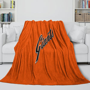 San Francisco Giants Blanket Flannel Throw Room Decoration