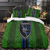 San Jose Earthquakes Bedding Set Duvet Cover Without Filler