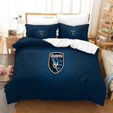 San Jose Earthquakes Bedding Set Duvet Cover Without Filler