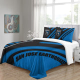 San Jose Earthquakes Bedding Set Duvet Cover Without Filler