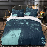 Seattle Kraken Bedding Set Quilt Duvet Cover Without Filler