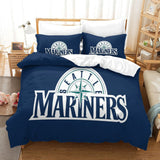 Seattle Mariners Bedding Set Quilt Cover Without Filler
